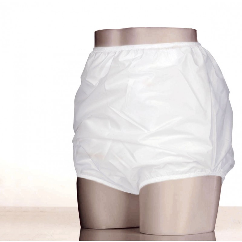 PVC rubber pants as slip-on pants for cloth nappies